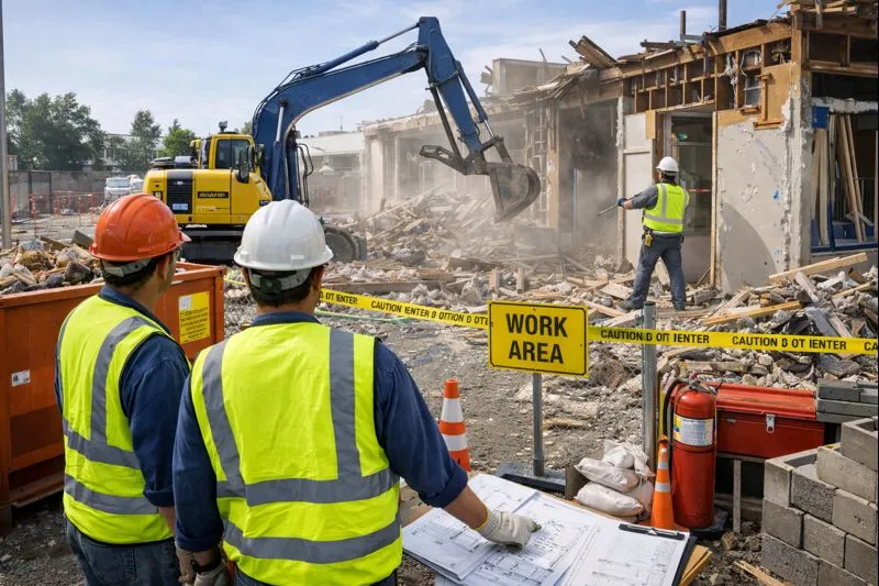 Voorbereidende Werken en Sloopwerkzaamheden